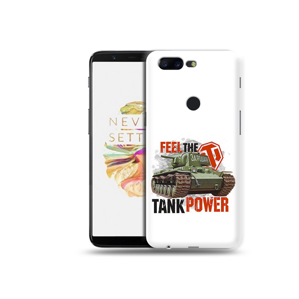 

Чехол MyPads Tocco для OnePlus 5T Танк, Прозрачный, Tocco
