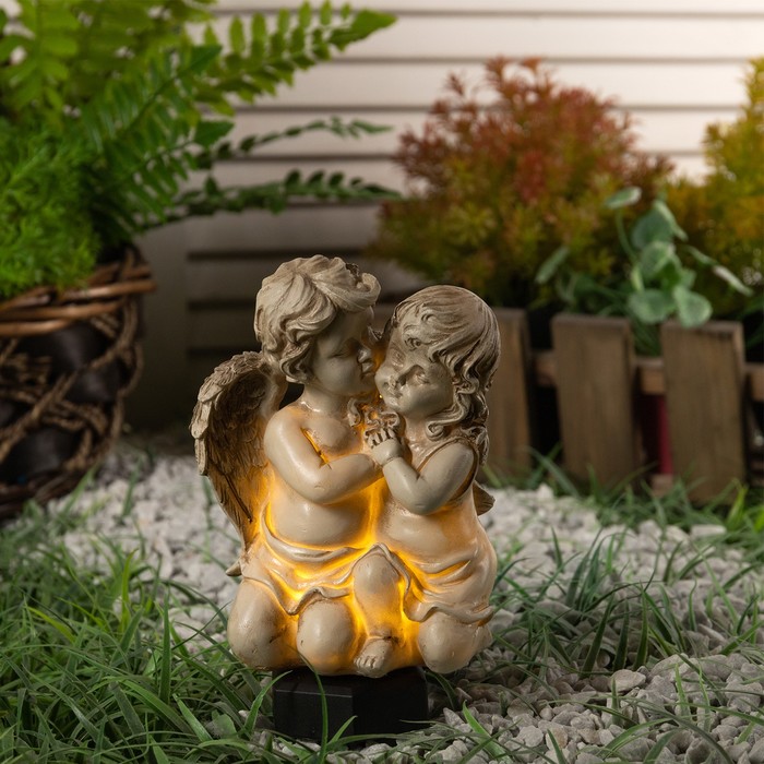 

Садовый светильник Luazon lighting Пара ангелочков Р00011586 1 шт., Пара ангелочков
