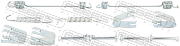 

К-кт монтажный барабанных колодок FORD FUSION 2001-2012 0504-DYR
