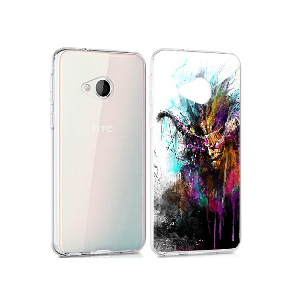 

Чехол MyPads Tocco для HTC U Play яркий дьявол, Прозрачный, Tocco