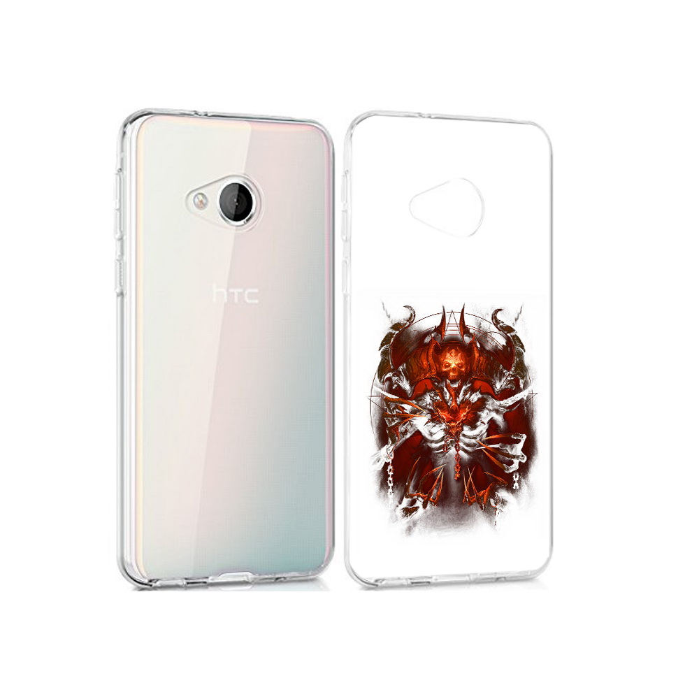 

Чехол MyPads Tocco для HTC U Play яркий демон, Прозрачный, Tocco