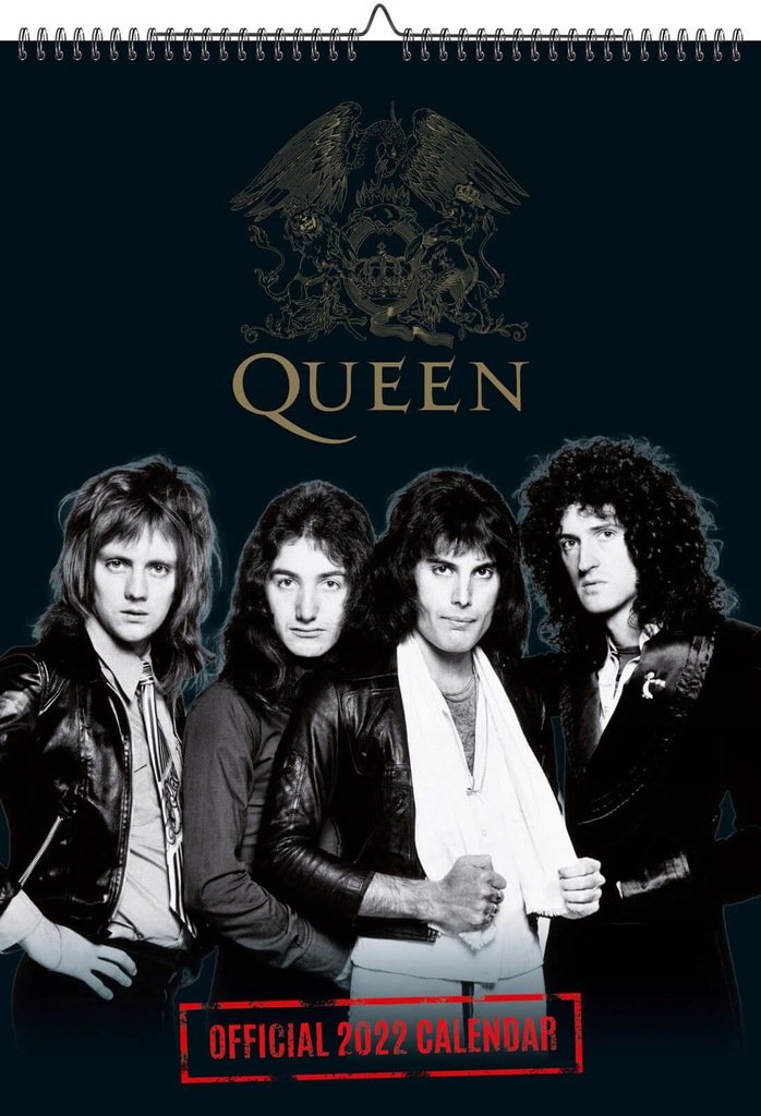 

DANILO: Official Queen a3 calendar 2022