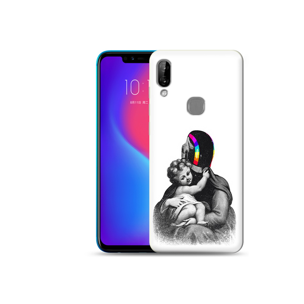 

Чехол MyPads Tocco для Lenovo S5 Pro защитник в шлеме, Прозрачный, Tocco