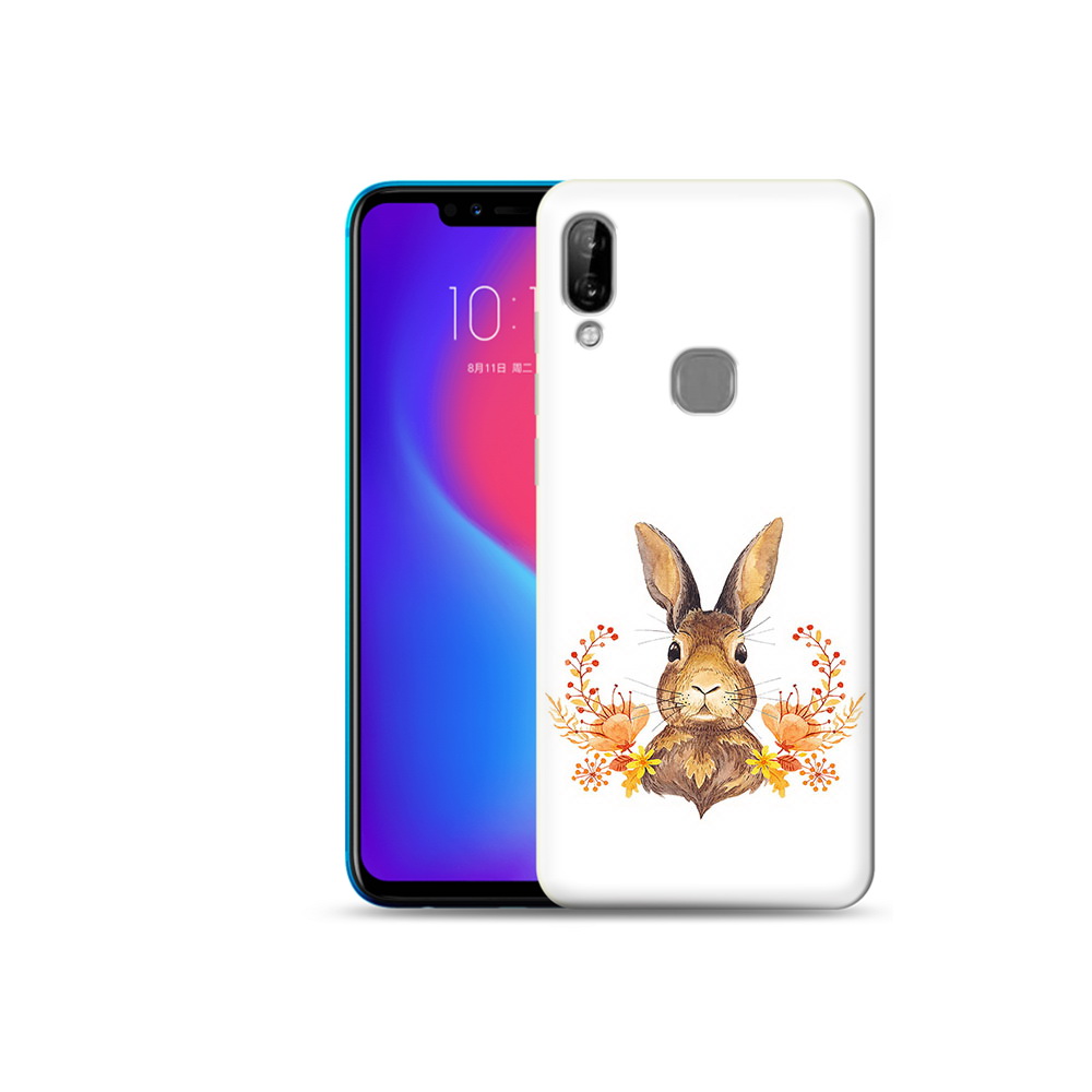 

Чехол MyPads Tocco для Lenovo S5 Pro зайка в цветах, Прозрачный, Tocco