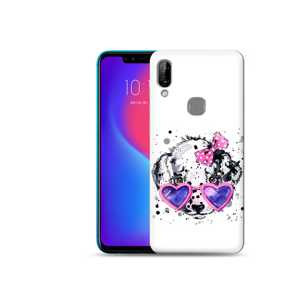

Чехол MyPads Tocco для Lenovo S5 Pro долматинец в очках, Прозрачный, Tocco