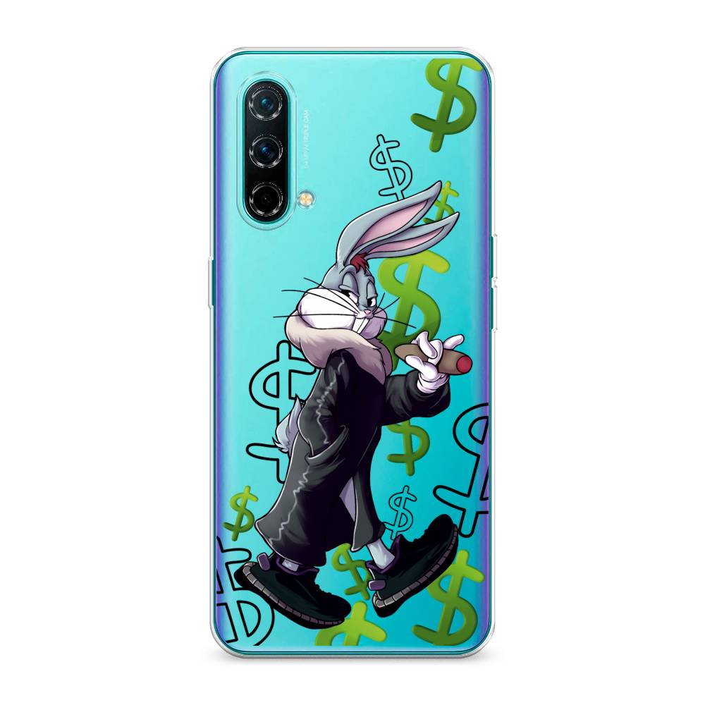 

Чехол на OnePlus Nord CE 5G "Rich Bugs Bunny", Зеленый;черный;голубой, 151850-6