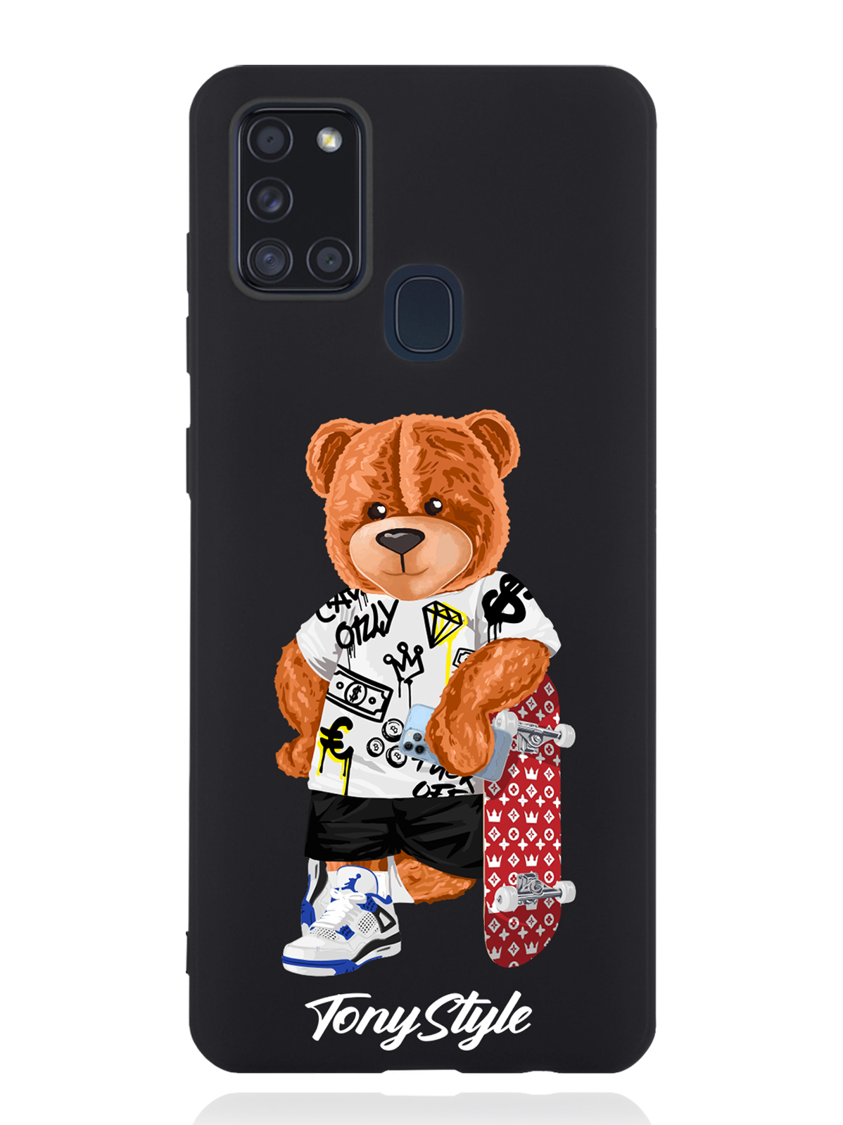 

Чехол Tony Style Samsung Galaxy A21s Tony Style со скейтом, Коричневый;черный;красный, Samsung Galaxy A21s Tony Style со скейтом