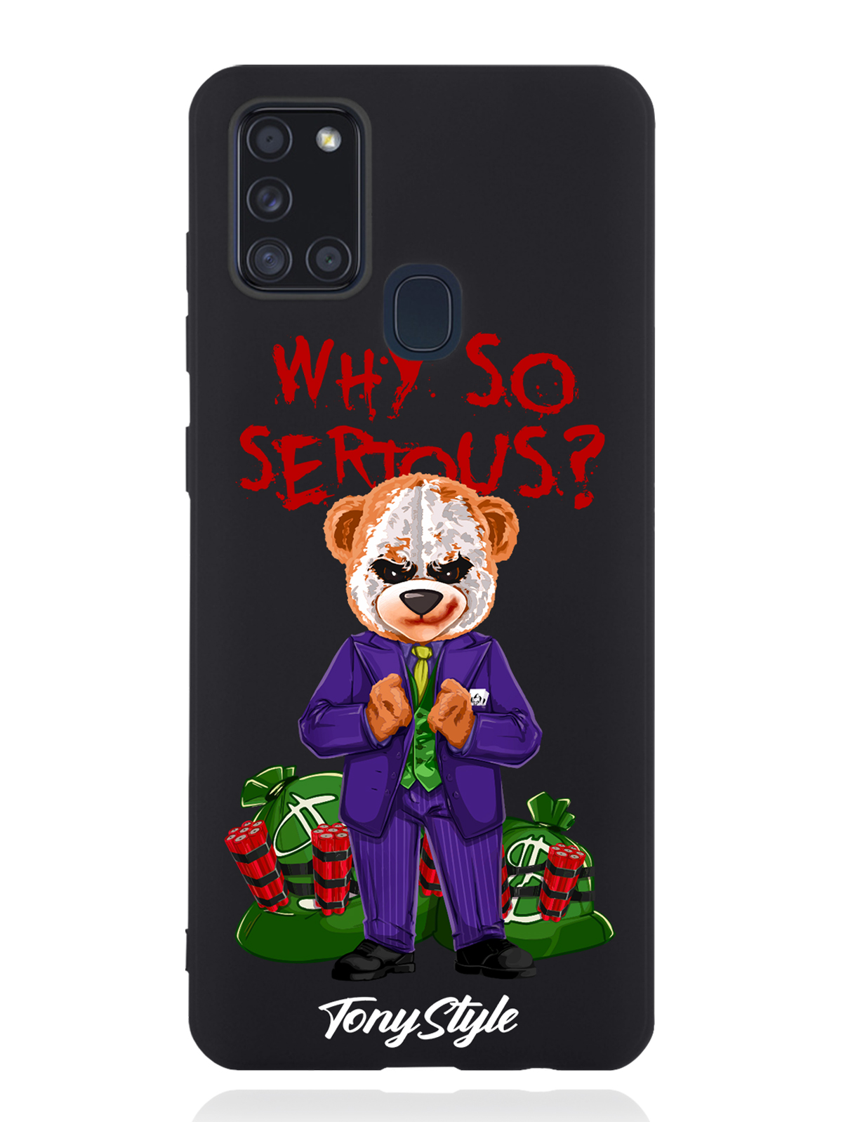 

Чехол Tony Style Samsung Galaxy A21s Tony Style Джокер Joker Why so serious, Samsung Galaxy A21s Tony Style Джокер Joker Why so serious
