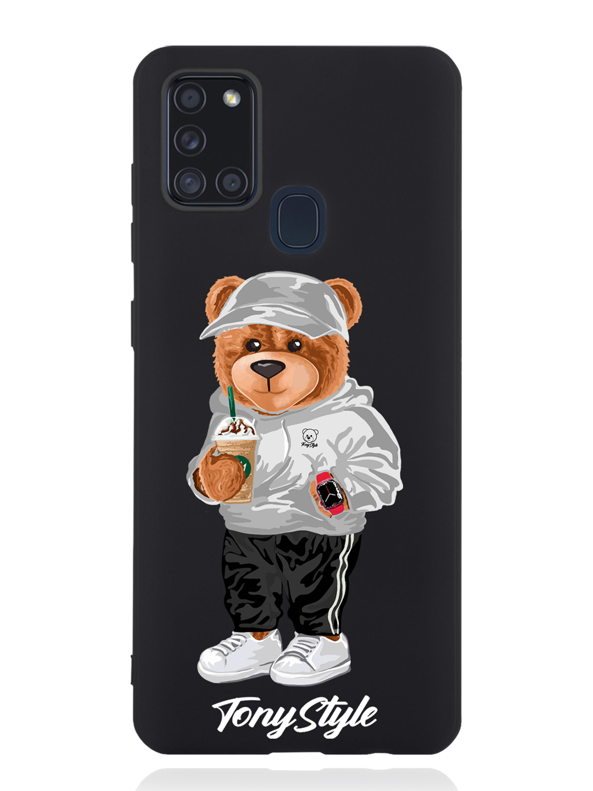 

Чехол Tony Style Samsung Galaxy A21s Tony Style с кофе, Серый;белый;черный, Samsung Galaxy A21s Tony Style с кофе