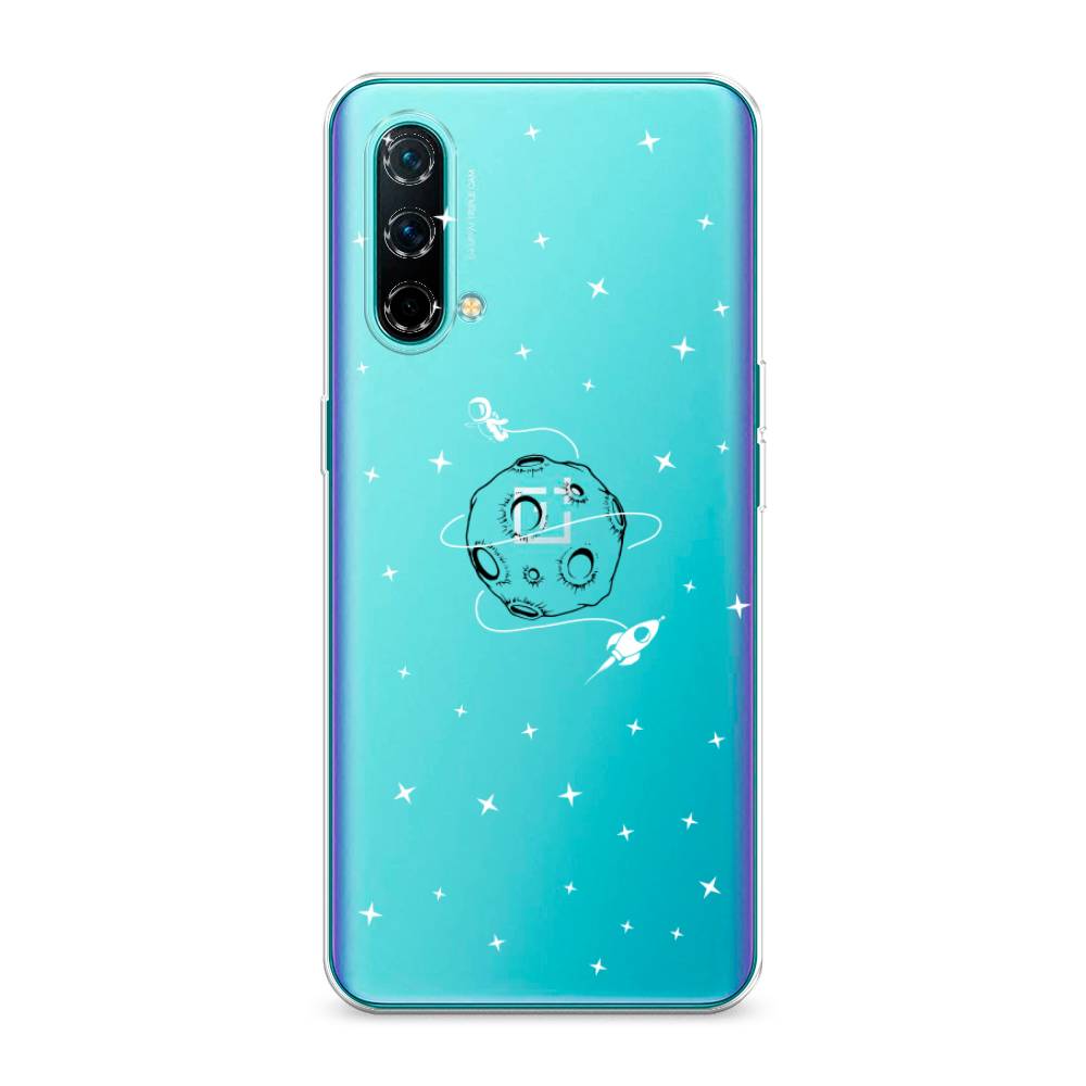 

Чехол на OnePlus Nord CE 5G "Полет вокруг луны", Белый;серый;черный, 151850-2