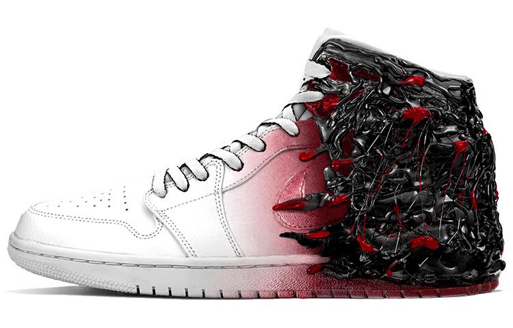 

Кеды унисекс Jordan Air Jordan 1 Mid белые 46 EU, Белый, Air Jordan 1 Mid