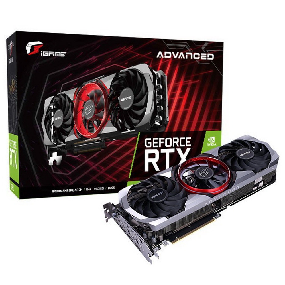 

Видеокарта Colorful iGame GeForce RTX 3070 Advanced OC-V, RTX 3070 Advanced OC-V