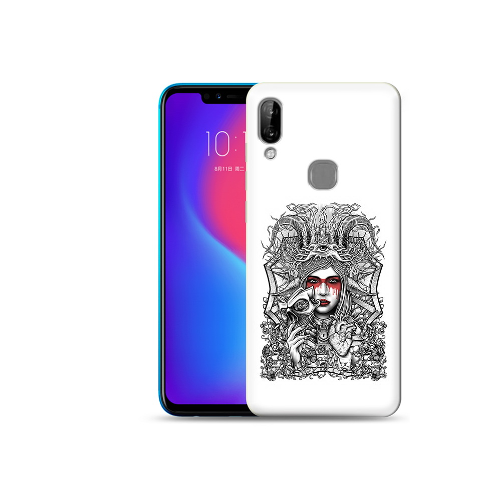 

Чехол MyPads Tocco для Lenovo S5 Pro грусная девушка, Прозрачный, Tocco
