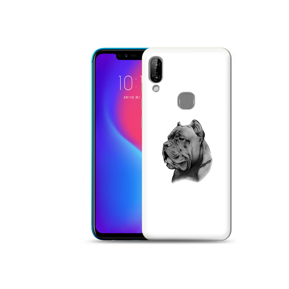 

Чехол MyPads Tocco для Lenovo S5 Pro грозный бульдог, Прозрачный, Tocco