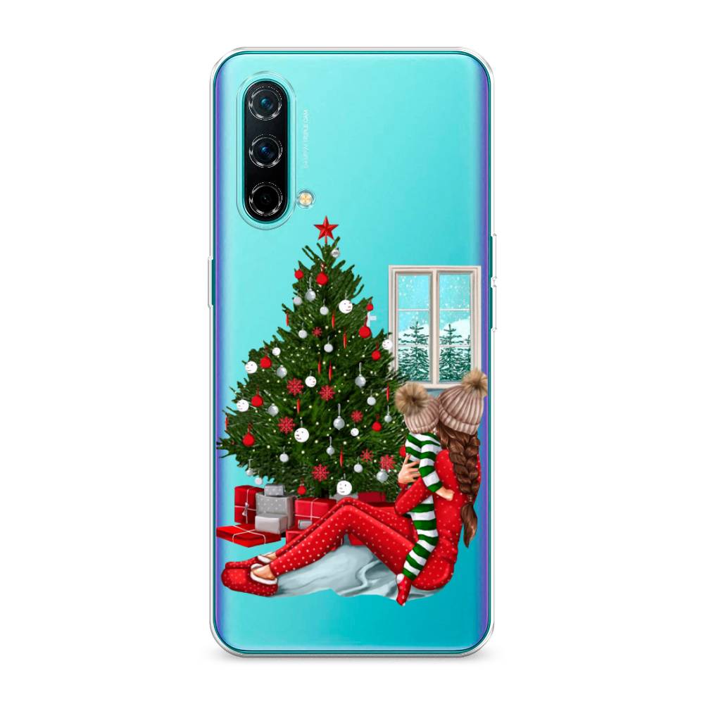 

Чехол на OnePlus Nord CE 5G "Новый год с мамой", Красный;зеленый;голубой, 151850-6