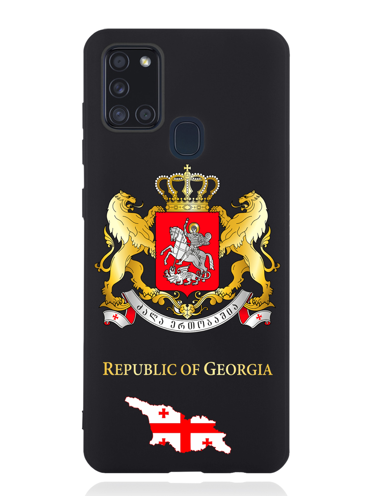 

Чехол SignumCase Samsung Galaxy A21s Герб Грузии, Разноцветный, Samsung Galaxy A21s Герб Грузии