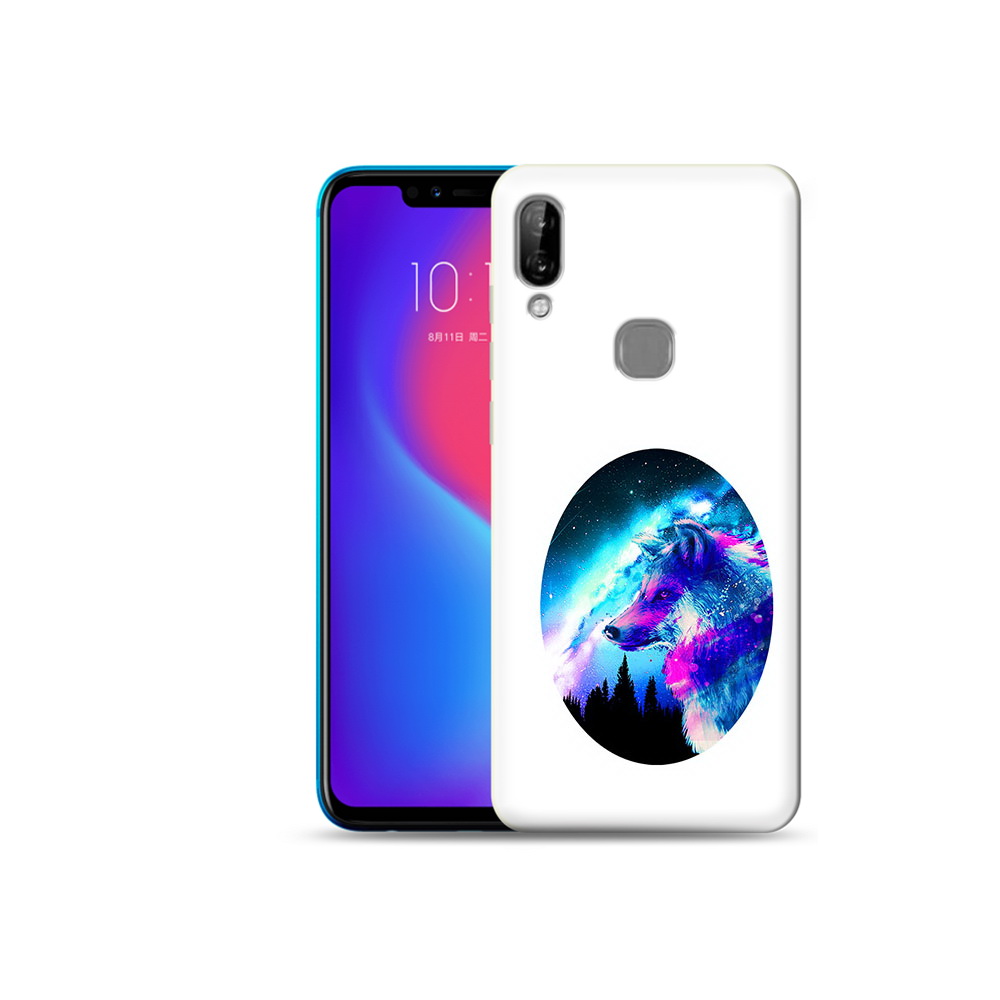 

Чехол MyPads Tocco для Lenovo S5 Pro голубой волк, Прозрачный, Tocco