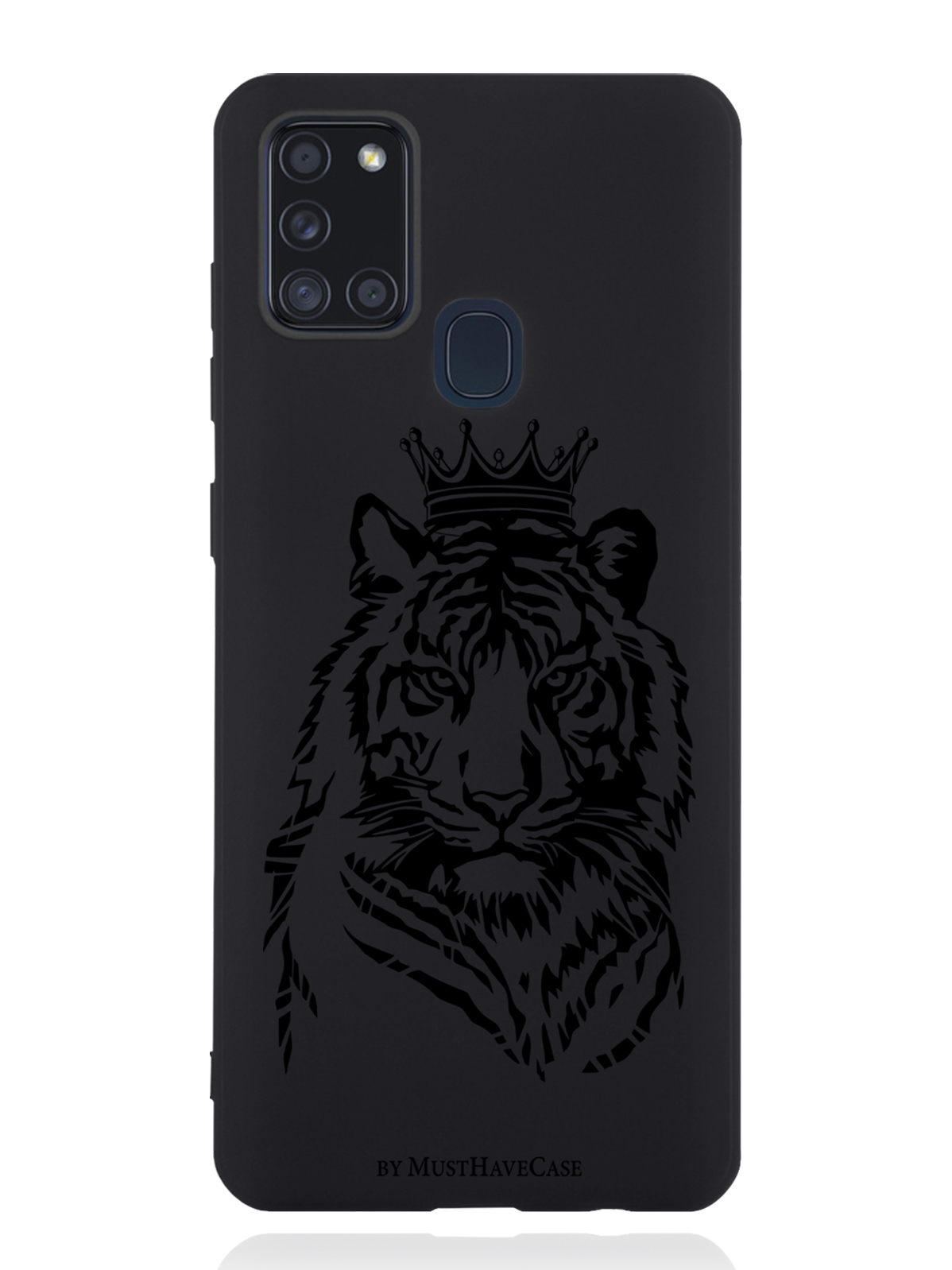 

Чехол MustHaveCase Samsung Galaxy A21s Тигр с Короной, Черный, Samsung Galaxy A21s Тигр с Короной