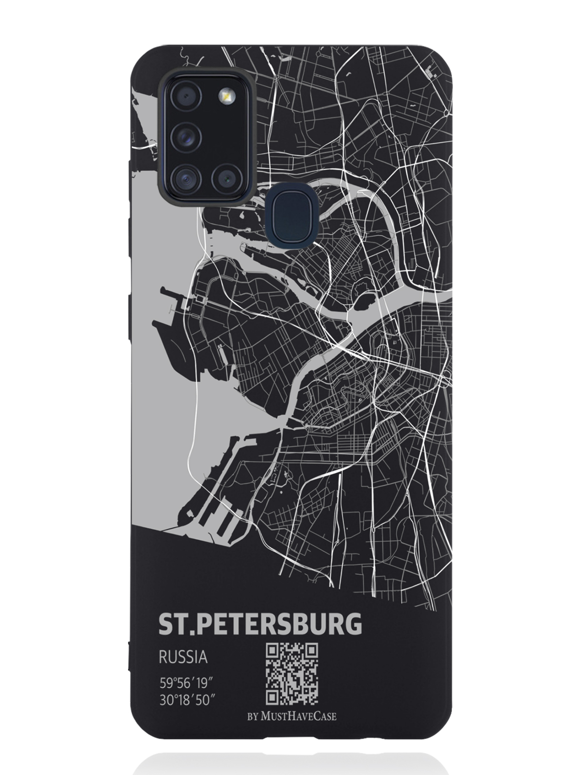

Чехол MustHaveCase Samsung Galaxy A21s Карта Санкт-Петербурга, Серый;черный, Samsung Galaxy A21s Карта Санкт-Петербурга