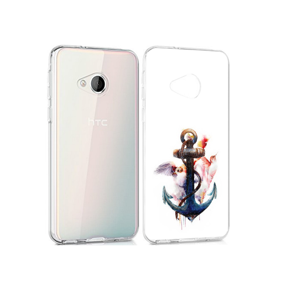 

Чехол MyPads Tocco для HTC U Play якорь с птицами, Прозрачный, Tocco
