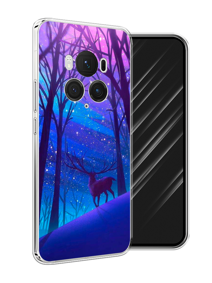 

Чехол Awog на Honor Magic 6 Pro "Северный олень", Фиолетовый;голубой;синий, 6123750-1