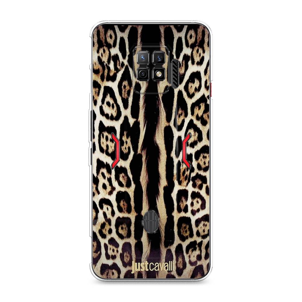 

Чехол на ZTE Nubia Red Magic 7 Pro "Леопард кавалли", Черный;коричневый, 136050-1
