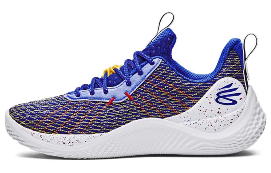 

Кроссовки унисекс Under Armour CURRY 10 Dub Nation синие 45 EU, Синий, CURRY 10 Dub Nation