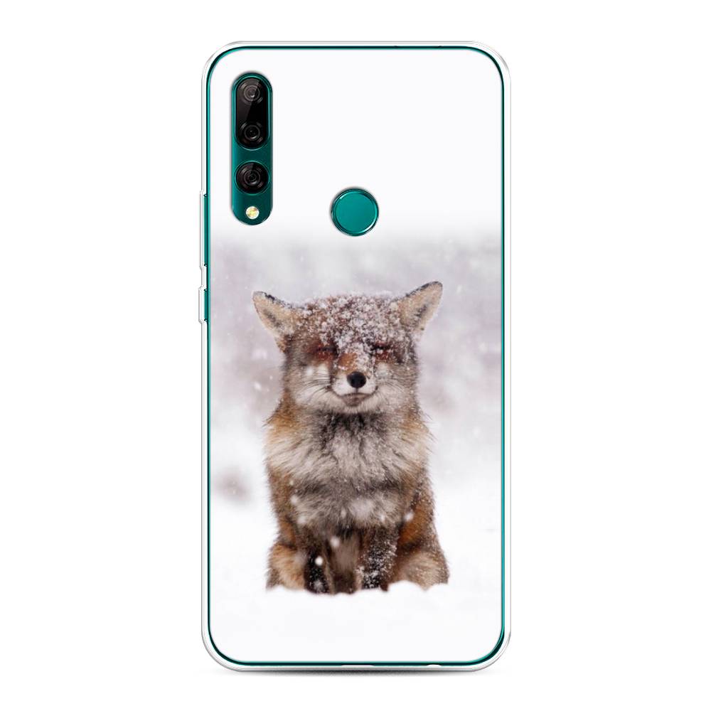

Чехол на Huawei Y9 Prime 2019 "Зимняя лиса", Белый;серый;коричневый, 611950-1