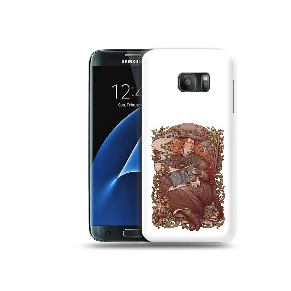

Чехол MyPads Tocco для Samsung Galaxy S7 Женские_126, Прозрачный, Tocco