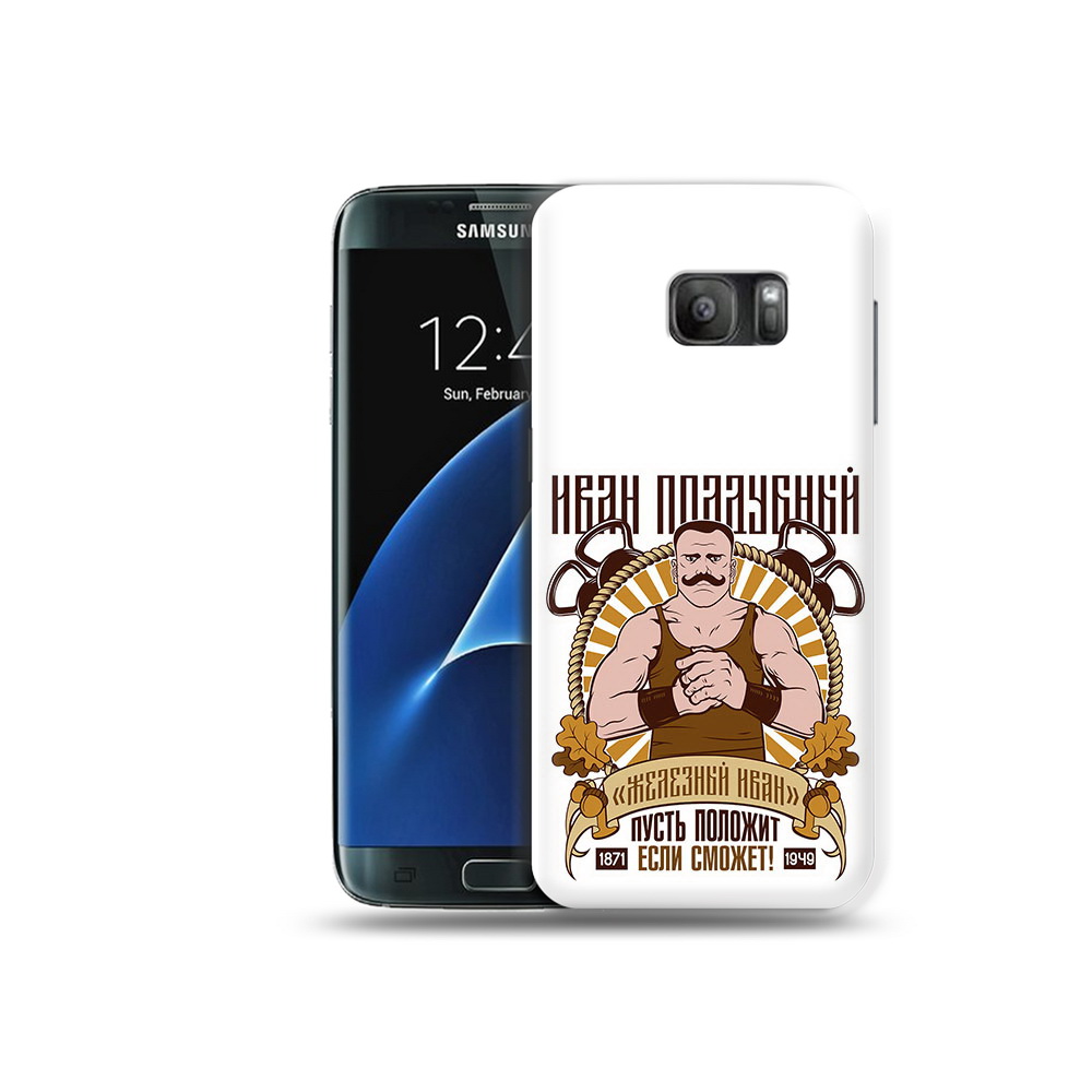 

Чехол MyPads Tocco для Samsung Galaxy S7 Железный Иван, Прозрачный, Tocco