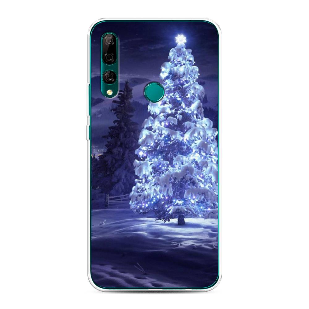 

Чехол на Huawei Y9 Prime 2019 "Зима 4", Синий;черный;белый, 611950-2