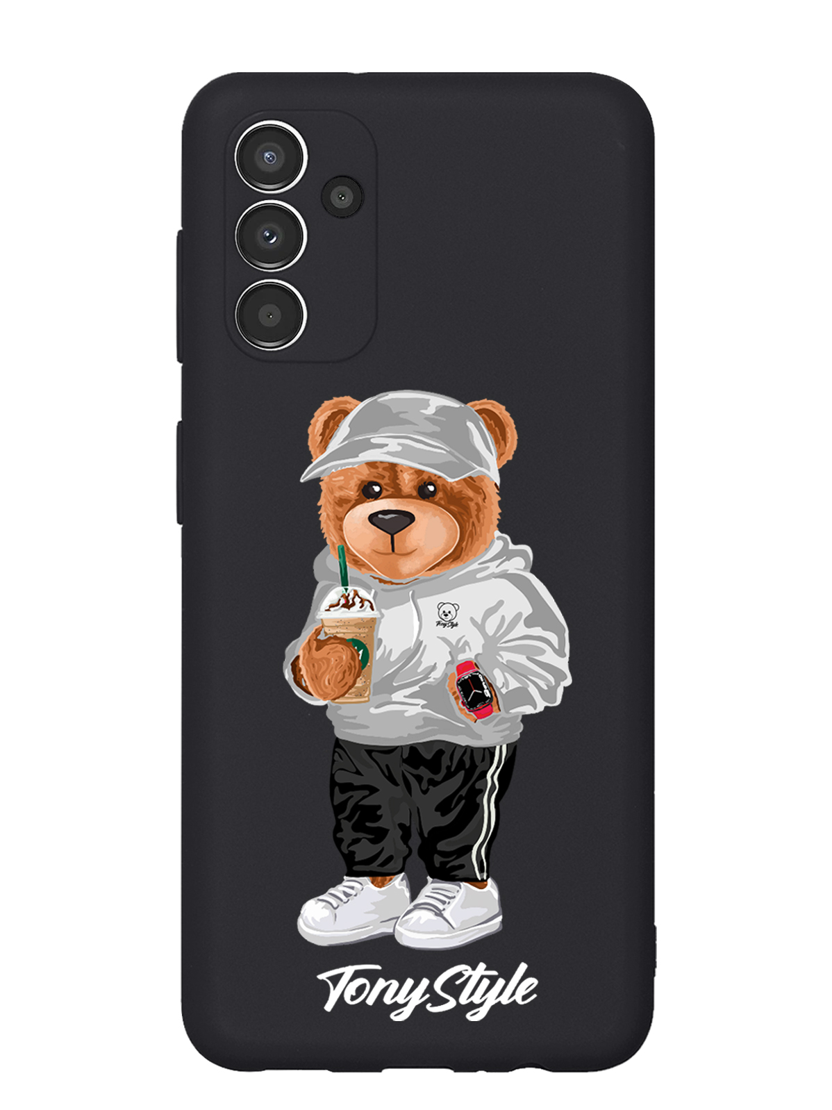

Чехол Tony Style Samsung Galaxy A13 Tony Style с кофе, Серый;белый;черный, Samsung Galaxy A13 Tony Style с кофе