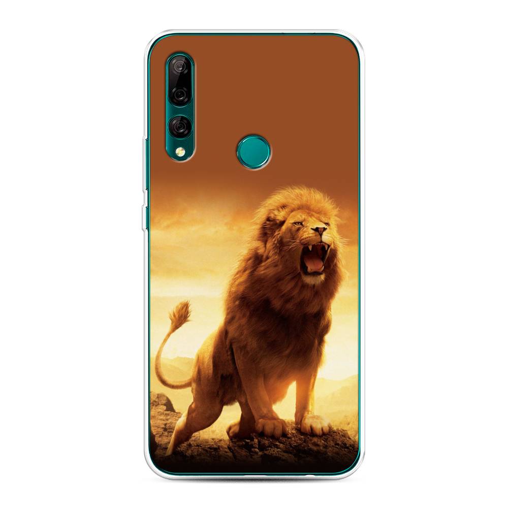 

Чехол на Huawei Y9 Prime 2019 "Львиный рык", Коричневый;желтый;оранжевый, 611950-1