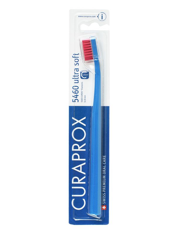 Зубная щетка Сuraprox CS5460 ultrasoft, d 0,10 мм, синяя