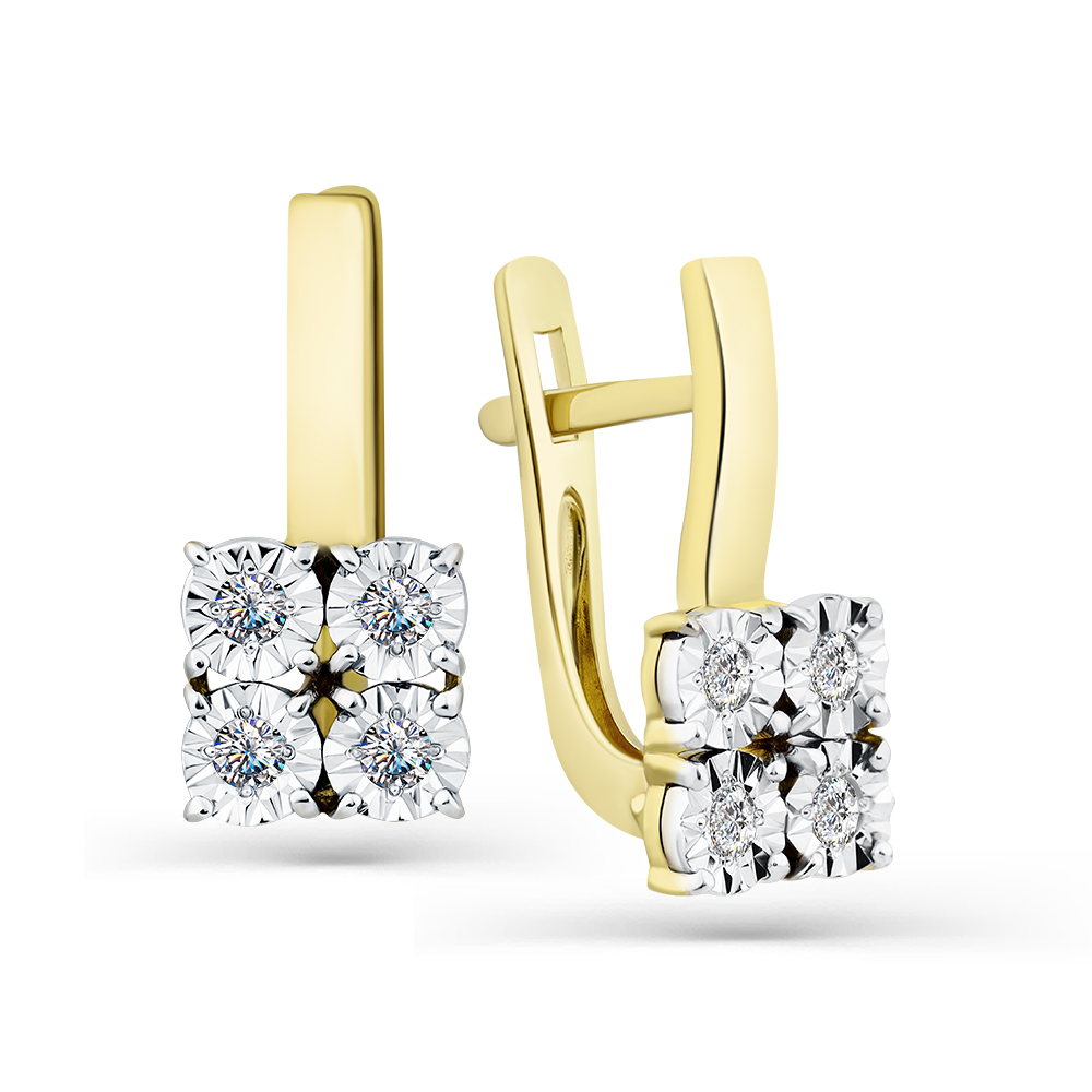 

Серьги из белого, желтого золота с бриллиантом Master Brilliant 2-508383-00-00, 2-508383-00-00