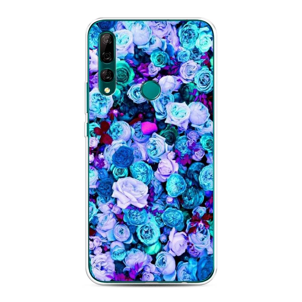 

Чехол на Huawei Y9 Prime 2019 "Цветочный ковер", Фиолетовый, 611950-2