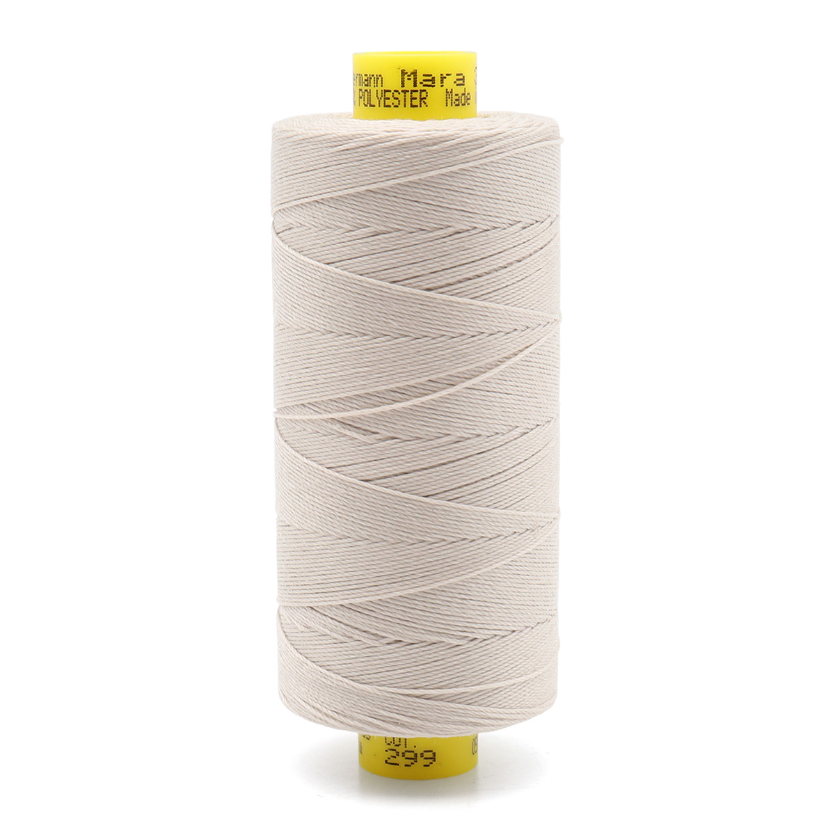 

Нить Gutermann Mara 30 (702404) для отстрочки, 300м (299 светлый серо-бежевый), 10 шт, 135306