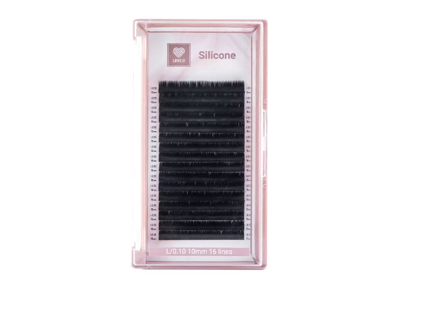 

Ресницы Lovely Silicone 16 линий mix L+ 0.07 6-13 мм