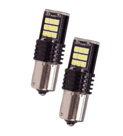 фото Лампа светодиодная габаритная sd-510wx2 обманка p21 /1156 24 smd 4.8w 50*17mm 12v 2 лампы element