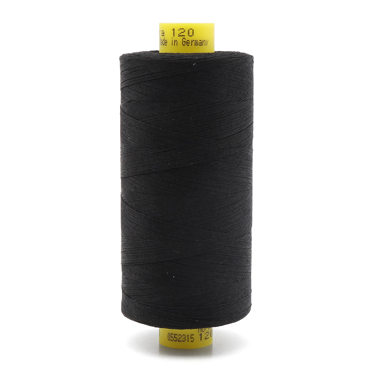 

Нить Gutermann Mara 120/1000м, 700207 универсальная (2111 ультра черный), 10 шт