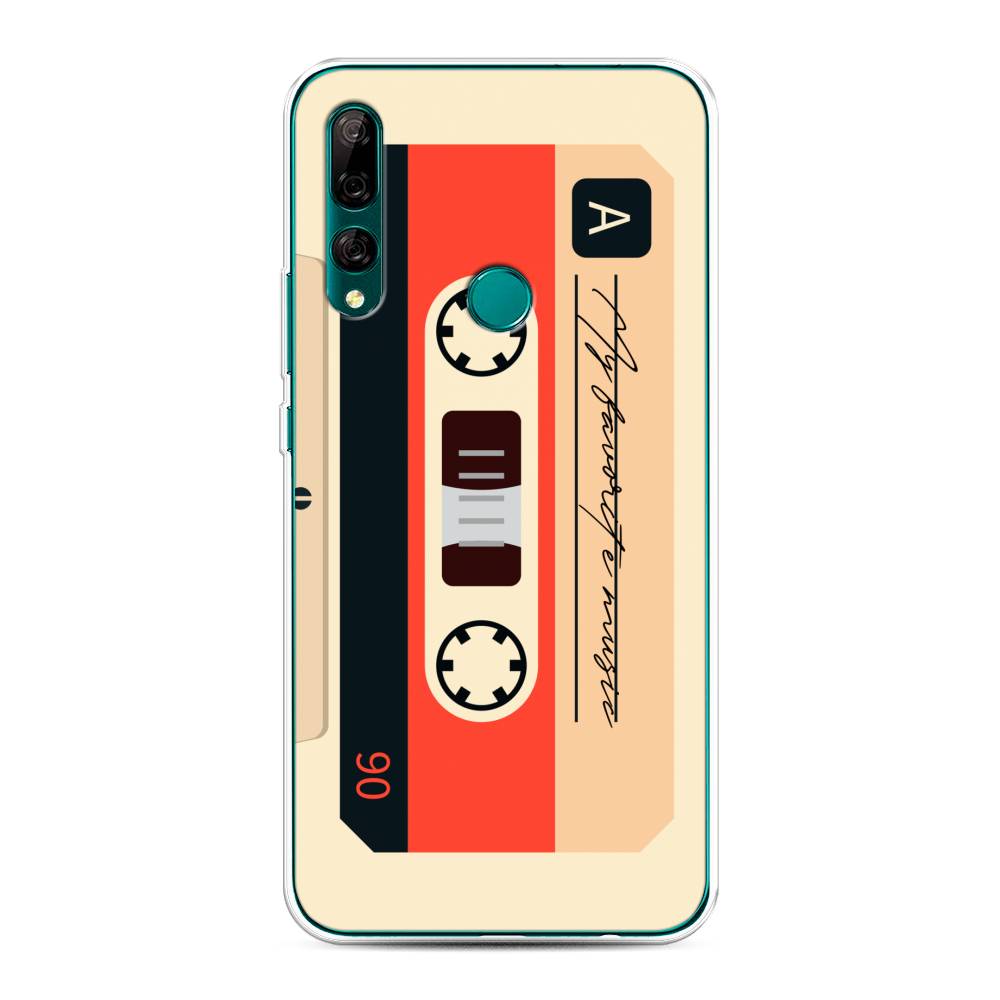 

Чехол на Huawei Y9 Prime 2019 "Бежевая кассета", Черный;красный;бежевый, 611950-6