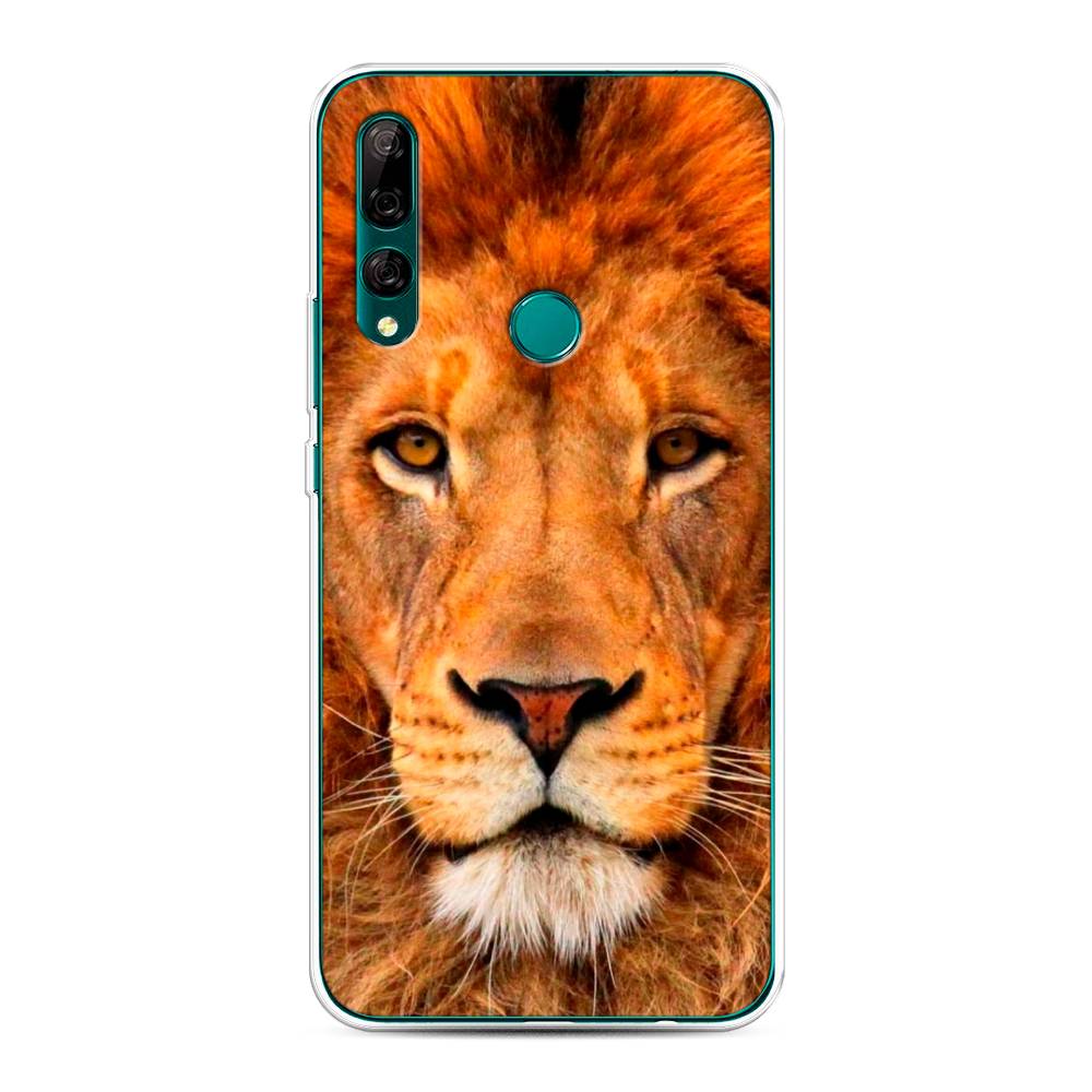 

Чехол на Huawei Y9 Prime 2019 "Благородный лев", Оранжевый, 611950-1