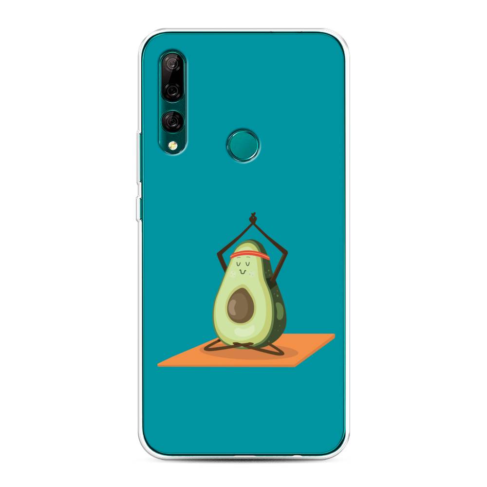 

Чехол на Huawei Y9 Prime 2019 "Расслабься с авокадо", Голубой, 611950-6