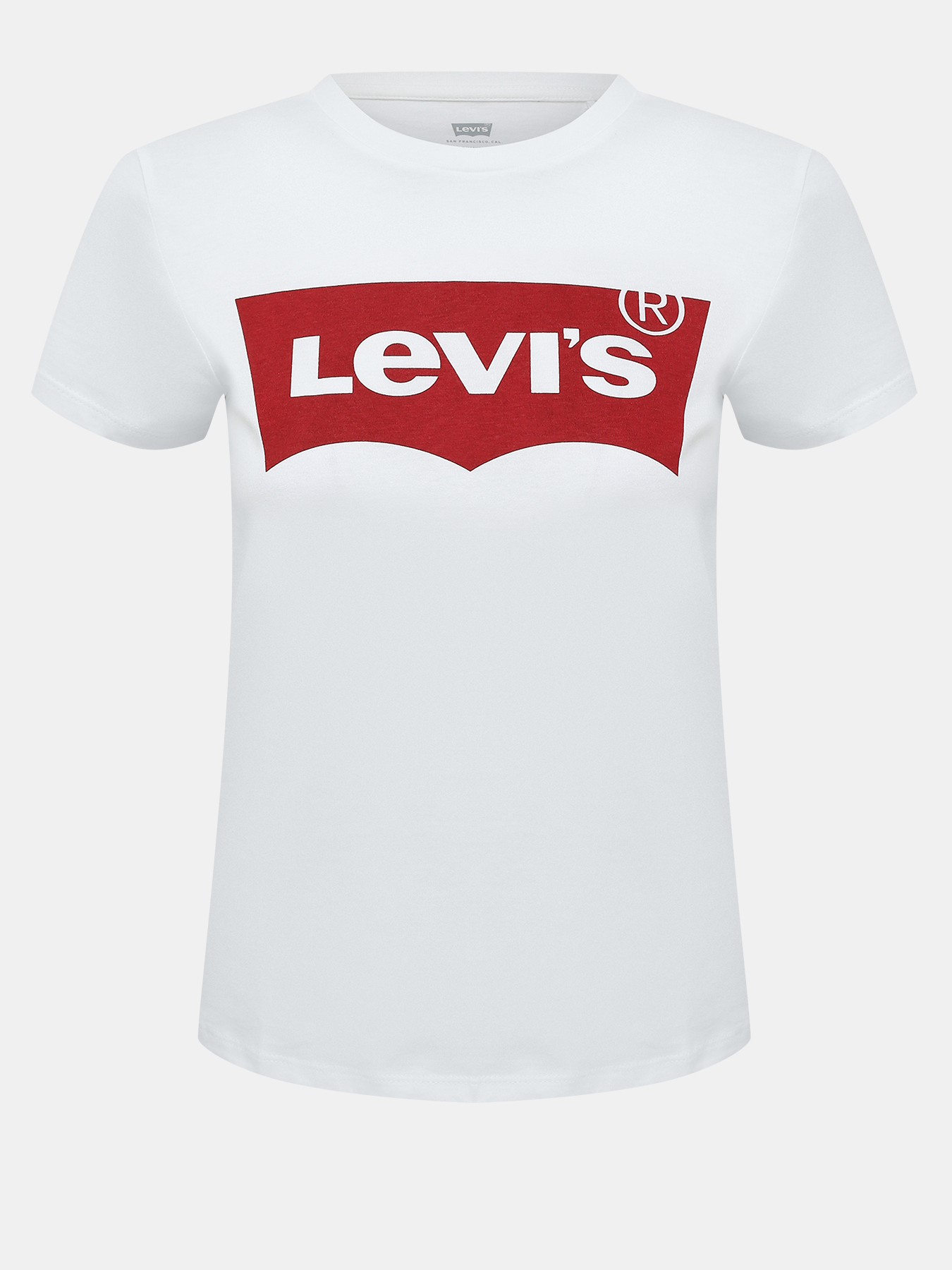 

Футболка женская Levi's 475538 белая 42-44 RU, Белый, 475538