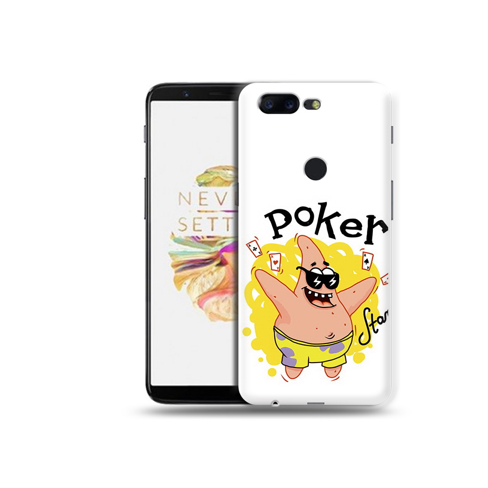 

Чехол MyPads Tocco для OnePlus 5T Патрик, Прозрачный, Tocco