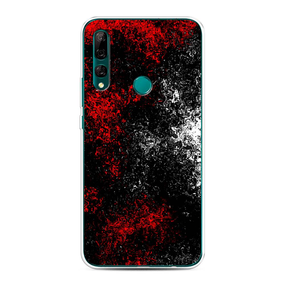 

Чехол на Huawei Y9 Prime 2019 "Монотипия", Красный;черный;белый, 611950-3
