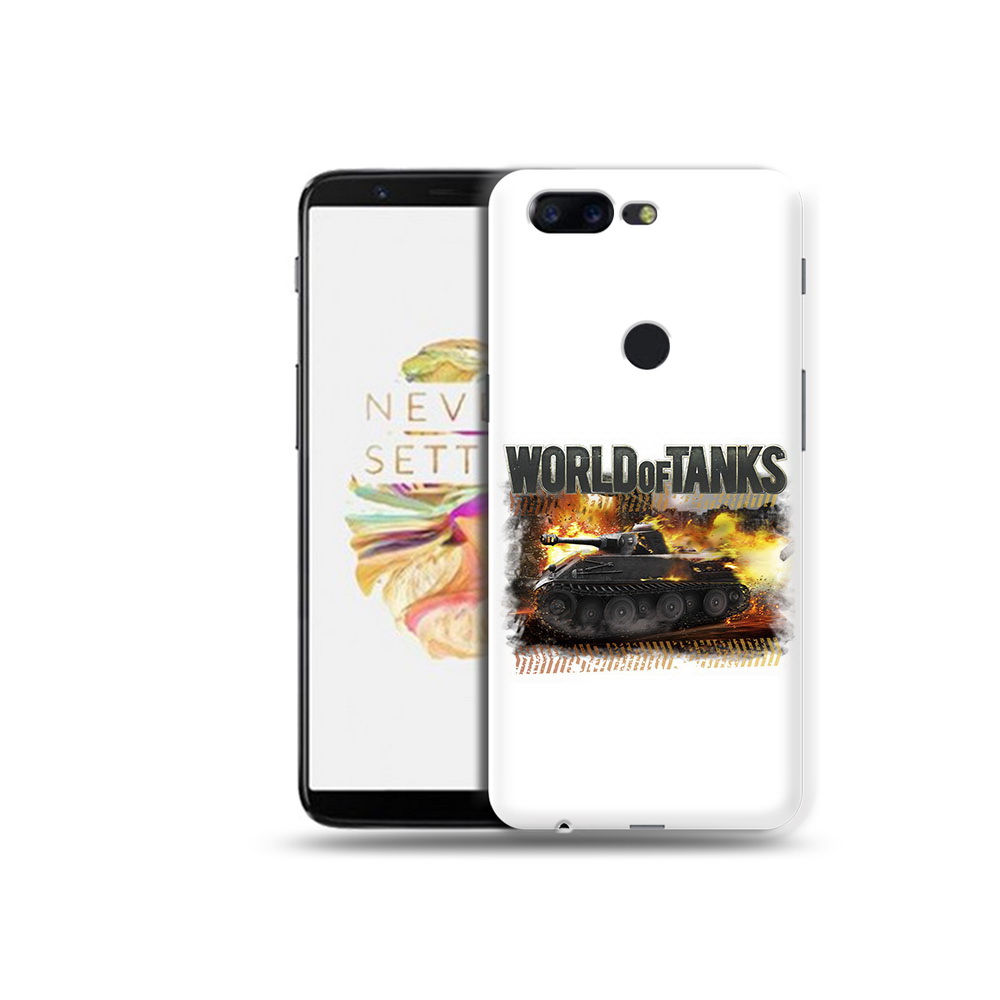 

Чехол MyPads Tocco для OnePlus 5T Мир танков-2, Прозрачный, Tocco