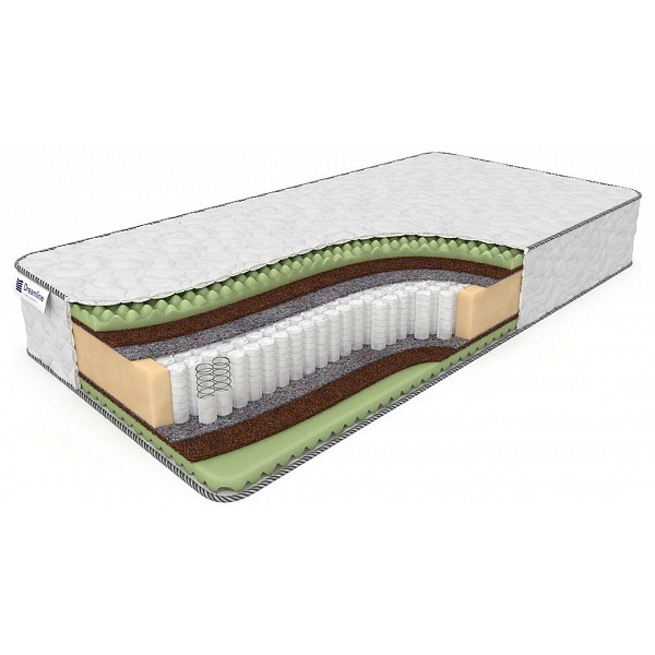 

Матрас полутораспальный DreamLine Space Massage S-1000 2050x1500, Белый, Space Massage S-1000 2050x1500