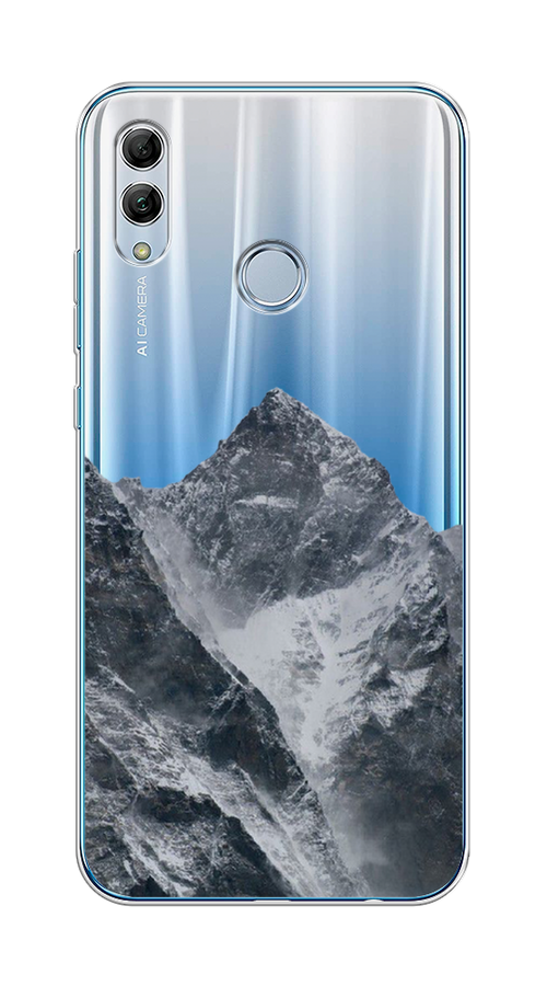 

Чехол на Honor 10 Lite/Huawei P Smart 2019 "Горы арт 4", Серый;бежевый, 67550-2