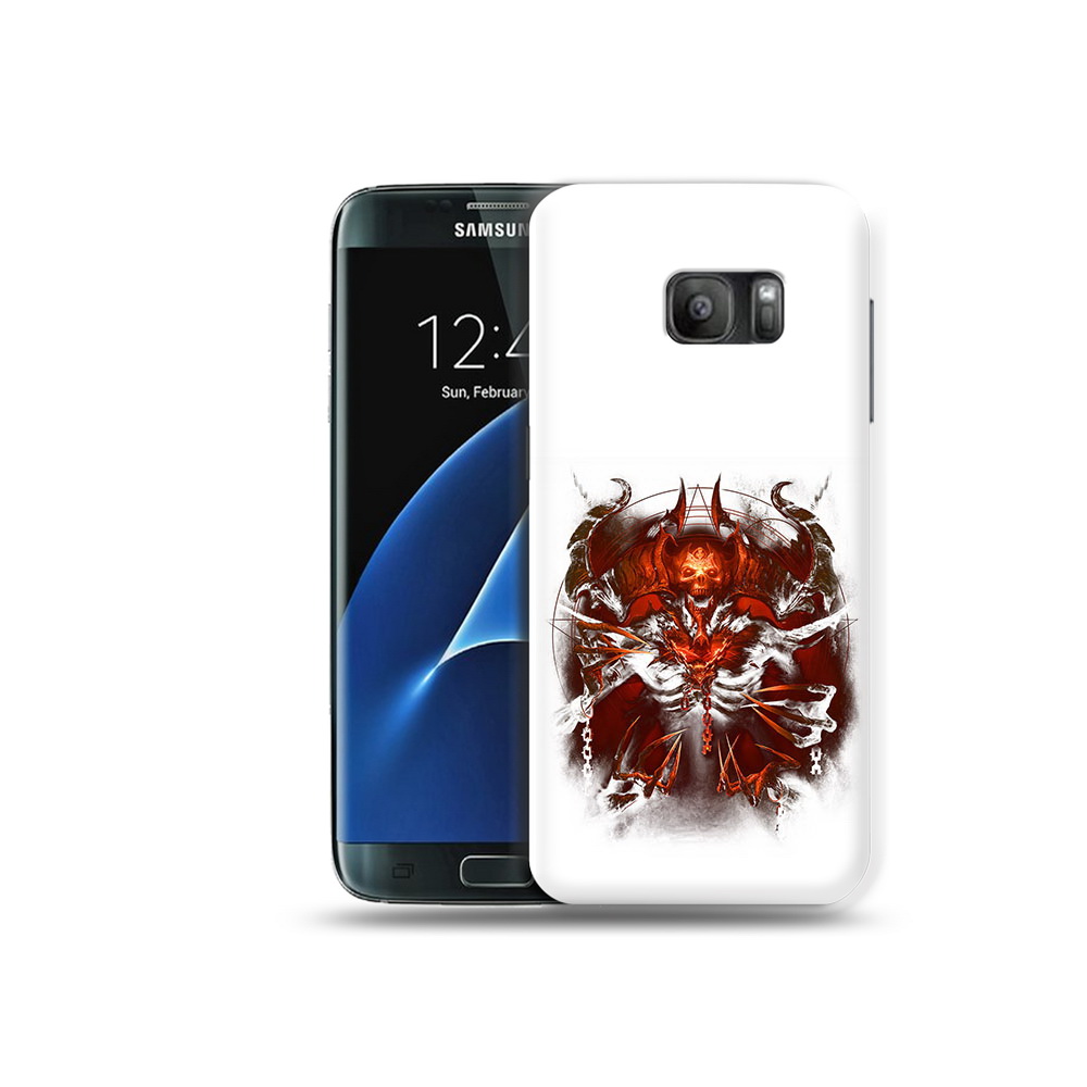 

Чехол MyPads Tocco для Samsung Galaxy S7 яркий демон, Прозрачный, Tocco